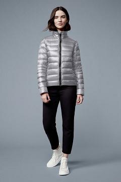 Chamarras Canada Goose Mujer México - Cypress Chaqueta De Plumas Black Label Blancos NZ0794615